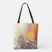 Mountainscape 1% pipe% Florent Bodart トートバッグ (裏面)