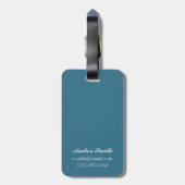 MountainUtahのアメリカヘラジカ ラゲッジタグ (裏面縦)