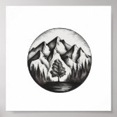 Mountianロゴ ポスター (正面)