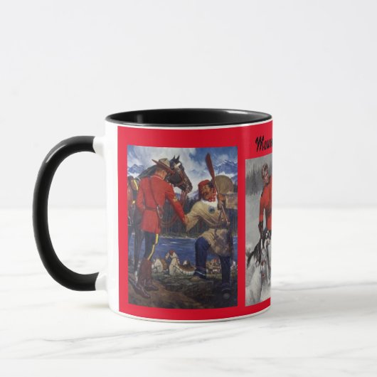 "Mountie Mug" マグカップ (左)