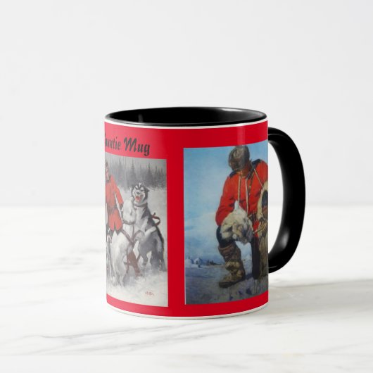 "Mountie Mug" マグカップ (正面右)