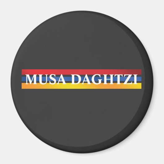 Mousa Dagtzi Magnet マグネット (正面)