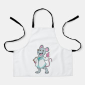 Mouse as Doctor with Doctor's coat エプロン (正面)