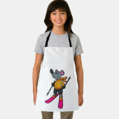 Mouse as Skier with Ski エプロン (インサイチュ)