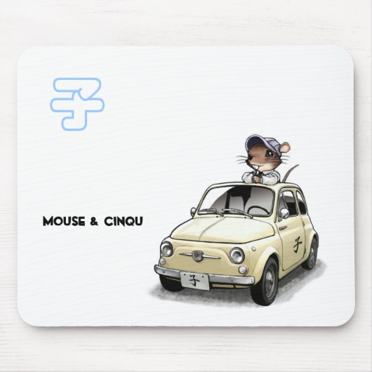 Mouse&Cinqu -Mousepad- マウスパッド (正面)