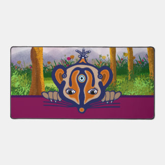 Mouse critter in the forrest デスクマット