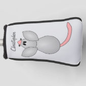 Mouse Design ゴルフヘッドカバー (正面)