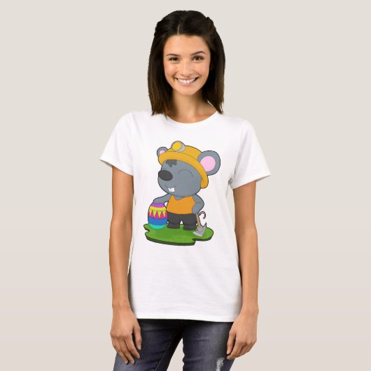 Mouse Easter Mining Tシャツ (正面フル)