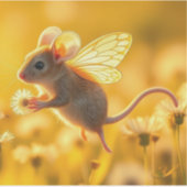 Mouse Fairy in the garden シール (正面)