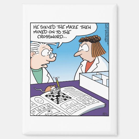 Mouse in Maze マグネット (正面)