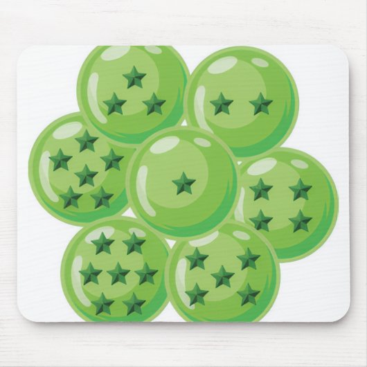 mouse mat dragon balls green マウスパッド (正面)