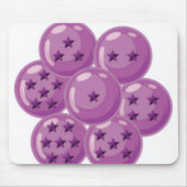 mouse mat dragon balls purple マウスパッド (正面)