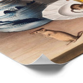 Mouse (Mus-musculus) Illustration ポスター (角)