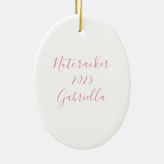 Mouse Nutcracker Ornament セラミックオーナメント (裏面)