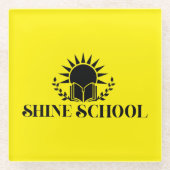 mouse pad  ガラスコースター (正面)