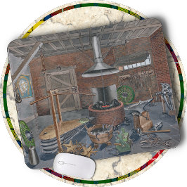MOUSE PAD - Blacksmith Shop ビクトリアン - -P. Harnly マウスパッド