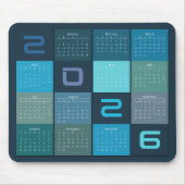 Mouse Pad Calendar 2024 マウスパッド (正面)