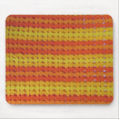 Mouse Pad - Crochet Pattern of Orange shells マウスパッド (正面)