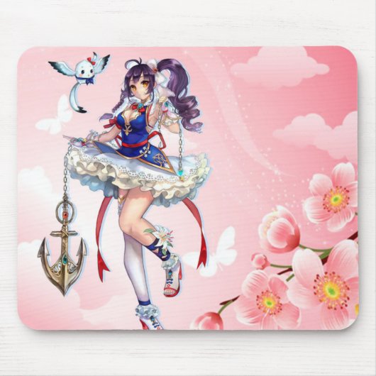 Mouse pad Girl Anime collection マウスパッド (正面)