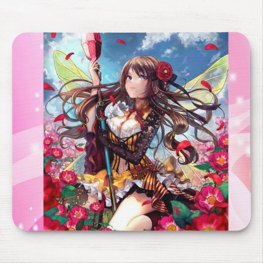 Mouse pad Girl Anime collection マウスパッド (正面)