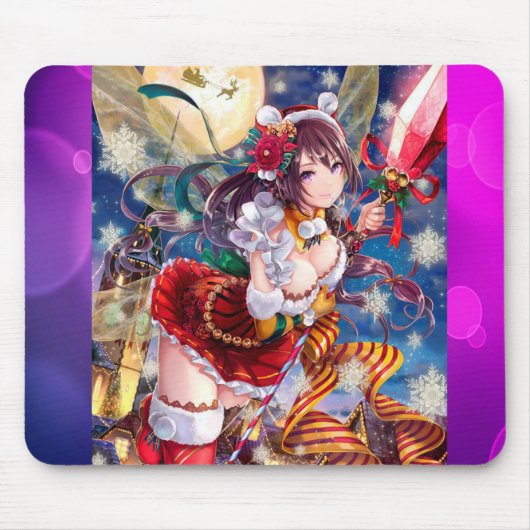 Mouse pad Girl Anime collection マウスパッド (正面)