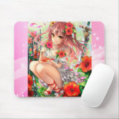 Mouse pad Girl Anime collection マウスパッド (マウス)