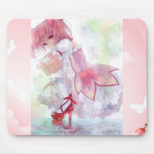 Mouse pad Girl Anime collection マウスパッド (正面)