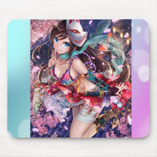 Mouse pad Girl Anime collection マウスパッド (正面)