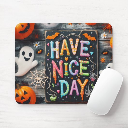 Mouse pad Halloween マウスパッド (マウス)