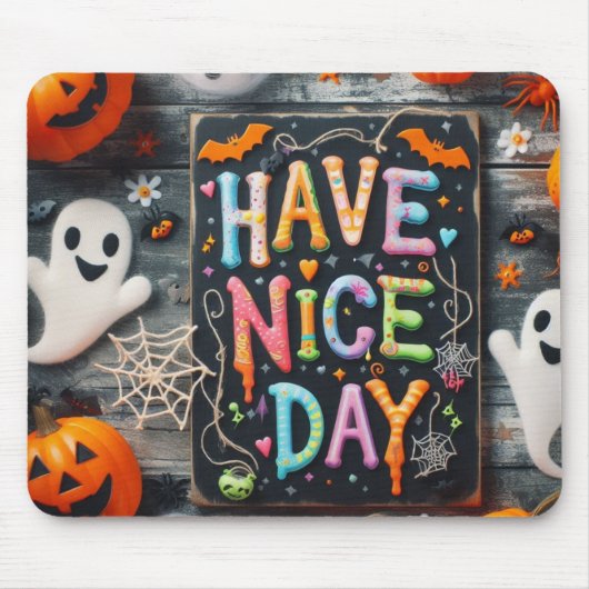 Mouse pad Halloween マウスパッド (正面)