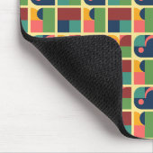 Mouse Pad – Modern Abstract Geometric Design マウスパッド (コーナー)