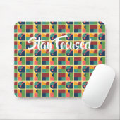Mouse Pad – Modern Abstract Geometric Design マウスパッド (マウス)