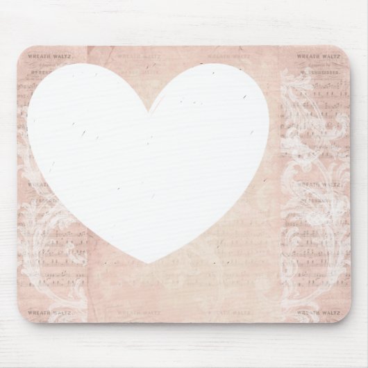 Mouse Pad Music Heart Photo Insert_Sheet_pink.png マウスパッド (正面)