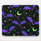 Mouse pad - "Purple bats" マウスパッド (正面)