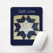 Mouse Pad - Star Quilt Pattern マウスパッド (マウス)