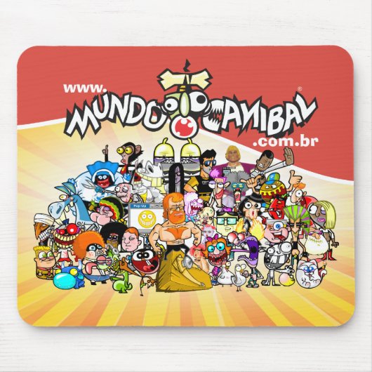 Mouse Pad Turma Mundo Canibal マウスパッド (正面)