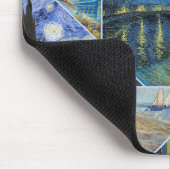 MOUSE PAD - Vincent van ゴッホ9-Image Collage #2 マウスパッド (コーナー)