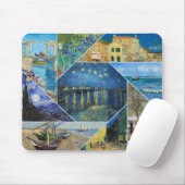 MOUSE PAD - Vincent van ゴッホ9-Image Collage #2 マウスパッド (マウス)