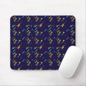 Mouse pad with a vibrant space-themed design マウスパッド (マウス)