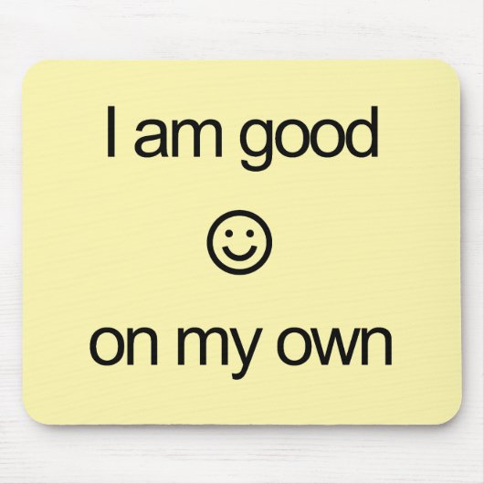 Mouse Pad with illustration and text マウスパッド (正面)