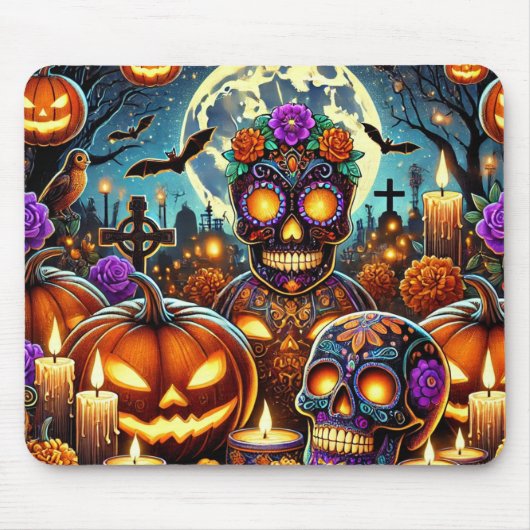 Mouse pads halloween party 2025 マウスパッド (正面)