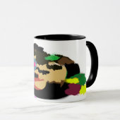 Mouse pumpkin autumn joy マグカップ (正面右)