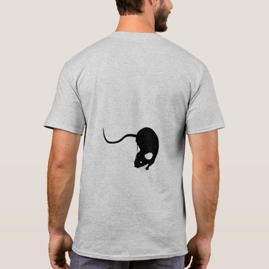 Mouse Silhouettes Tシャツ (裏面)