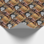 Mouse Sleeping By an Alarm Clock ラッピングペーパー (角)