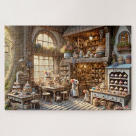 Mouse Tiny Tail Bakery Woodland Kitchen ジグソーパズル