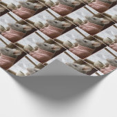 Mouse With a Cup of Coffee ラッピングペーパー (角)