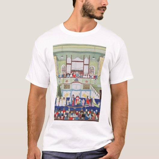 Mouseholeのメソジスト派のチャペルコーンウォール Tシャツ (正面)