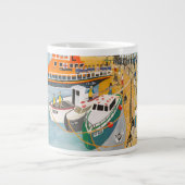 Mouseholeの救命ボートの天恵 ジャンボコーヒーマグカップ (正面)