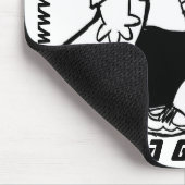 mousepadのあなたのギークを得て下さい マウスパッド (コーナー)