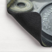 mousepadのまわりで分散する金属の重量 マウスパッド (コーナー)